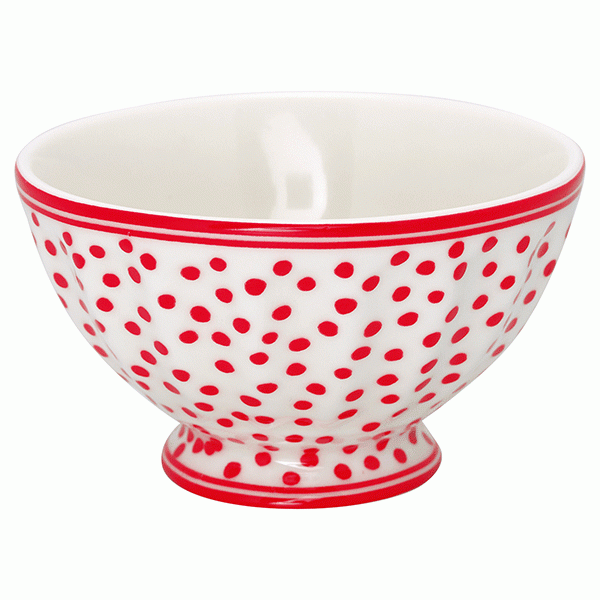 GREENGATE French Bowl Schale Dot White M