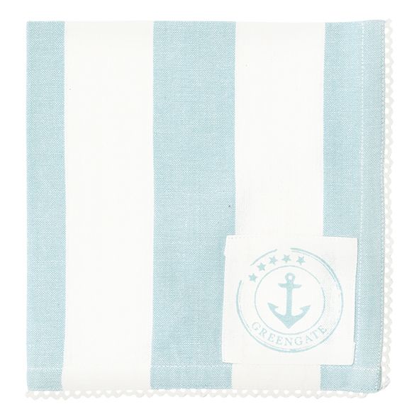 GREENGATE Serviette Ditte Aqua