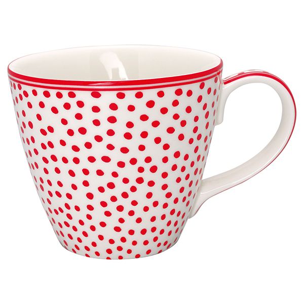 GREENGATE Becher Dot White