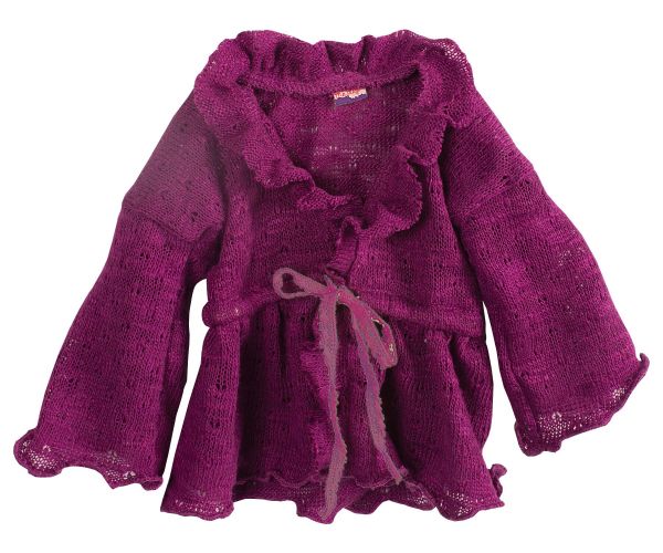 MAILEG Hasenkleidung Cardigan lila mega maxi