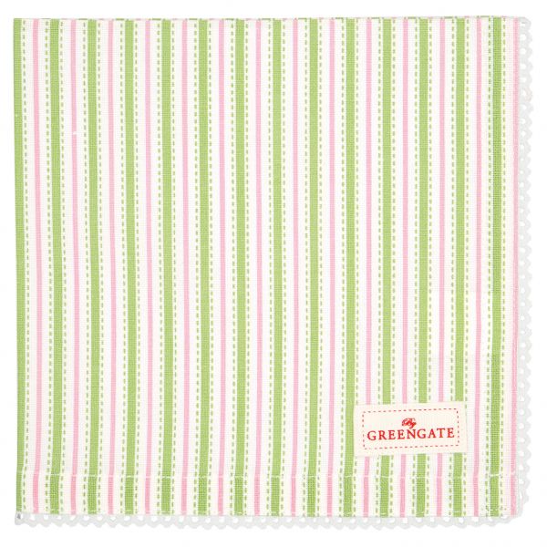 GREENGATE Serviette Sari White