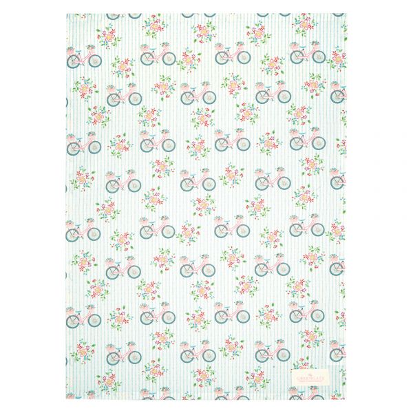 GREENGATE Geschirrtuch Alvida White