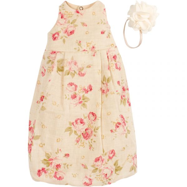 MAILEG Hasenkleidung Blumenkleid bunt mega maxi