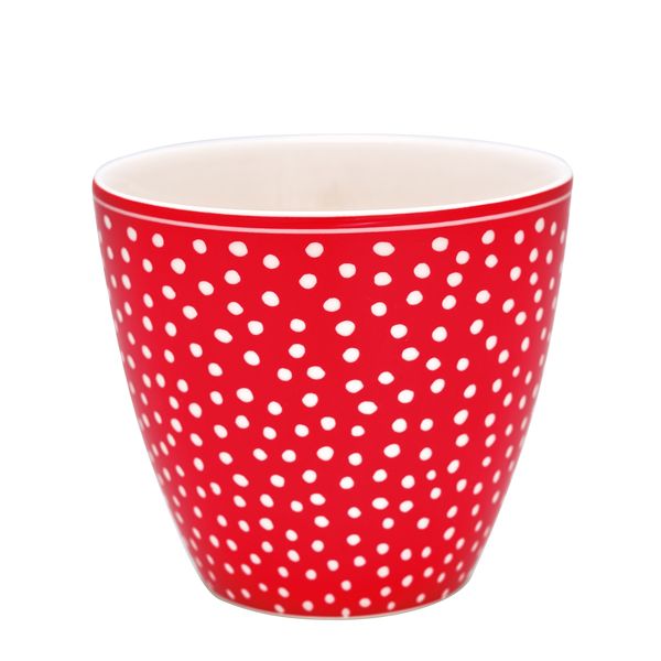 GREENGATE Latte Cup Dot Red