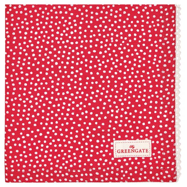 GREENGATE Serviette Dot Red