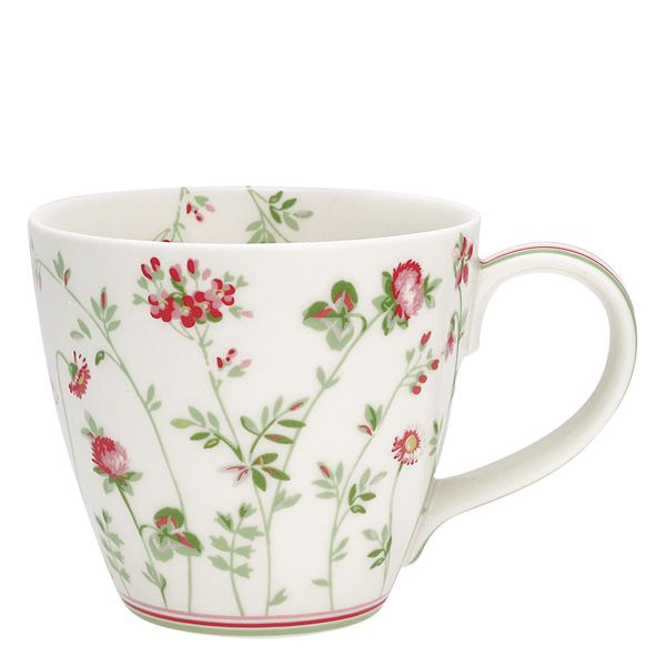 GREENGATE Becher Camille White